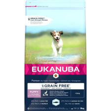 Eukanuba Puppy & Junior Grain Free Small&Medium Ocean Fisch 3kg kutyaeledel