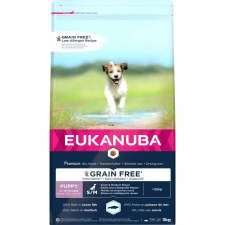  Eukanuba Puppy & Junior Grain Free Small&Medium Ocean Fisch 3kg kutyaeledel