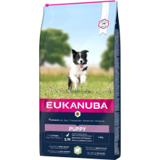 Eukanuba Puppy Small&amp;Medium Lamb&amp;Rice kutyatáp 12kg kutyaeledel