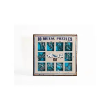 Eureka : 10 Metal Puzzle Set - kék *-*** - Ördöglakat puzzle, kirakós