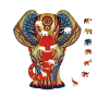 Eureka Elefánt - 120 darabos fa puzzle (EUR34634)