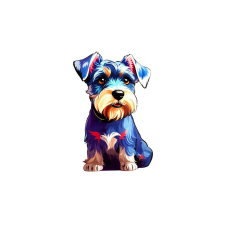 Eureka Fa puzzle – Schnauzer (FSC-wood) puzzle, kirakós