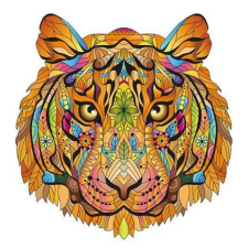 Eureka Fa puzzle – Tigris (FSC-wood) puzzle, kirakós