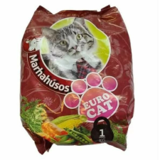 EURO CAT Száraz táp - marhás 1kg macskaeledel