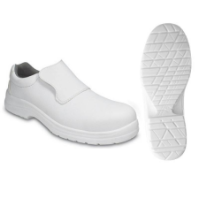 Euro Protection Cipő Okenite (S2 SRC) bebújós acélkaplis csúszásbiztos antisztatikus fehér 35 munkavédelmi cipő