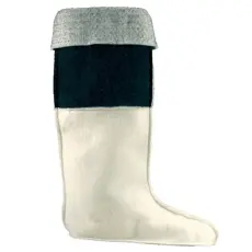 Euro Protection Csizmabélés magas szárú téli PVC/bőr csizmák téliesítésére sötétszürke 38-39