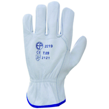 Euro Protection EP munkavédelmi bőrkesztyű, szürke színmarha tenyér és kézhát védőkesztyű