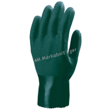 Euro Protection / Eurotechnique mártott polimer kesztyű 3718-20 (zöld*, 9) védőkesztyű