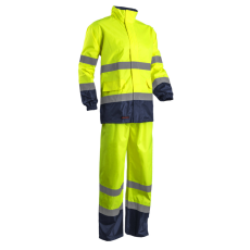 Euro Protection Hi-way szellőző pe/pu esőruha sárga/kék