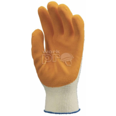 Euro Protection Kesztyű kondenzált vékony és erős csúszásbiztos latex narancs 10