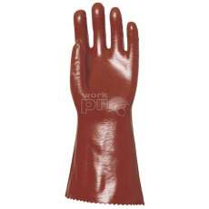 Euro Protection Kesztyű Vygen 36cm sav/lúg/olajálló actifresh kiképzéssel gesztenyebarna 9