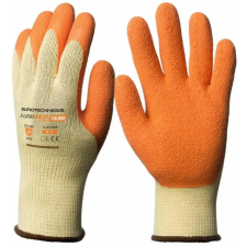 Euro Protection Szerelőkesztyű Eurogrip tenyerén latex mártás narancs/sárga 11 védőkesztyű