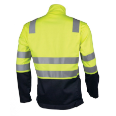 Euro Protection Thor xpert mr sötétkék védőkabát (HV sárga, L)