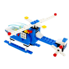 Euro-Trade Alleblox kompatibilis építőjáték Police Force Rendőrségi helikopter 122 db barkácsolás, építés