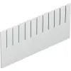 Eurobox-System OBI Tauro Eurobox-rendszer elválasztó fehér 35,7 cm x 16 cm