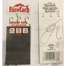 Eurocarp előkötött feeder előke csaliszigonnyal Master Carp-12 10cm 15lbs horog