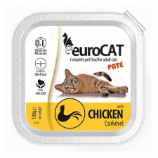  EUROCAT MACSKAELEDEL PATÉ CSIRKE 100G macskaeledel