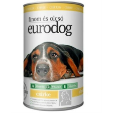  EURODOG KUTYAELEDEL KONZERV CSIRKE 415G kutyaeledel
