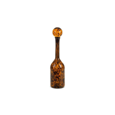 Eurofirany Isla üveg váza Narancssárga 14x14x60 cm dekoráció