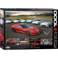 Eurographics 1000 db-os puzzle - Chevrolet Corvette Stingray (6000-0736) puzzle, kirakós