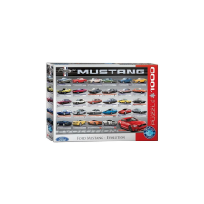  EuroGraphics 1000 db-os puzzle - Ford Mustang evolúció (6000-0684) puzzle, kirakós