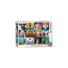 EuroGraphics 1000 db-os puzzle - Funny Animals, Lucia Heffernan (6000-5524) puzzle, kirakós