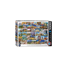 EuroGraphics 1000 db-os puzzle - Globetrotter, Germany (6000-5465) puzzle, kirakós