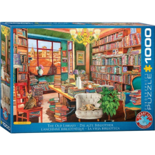 Eurographics 1000 db-os puzzle - The old library (6000-5888) puzzle, kirakós