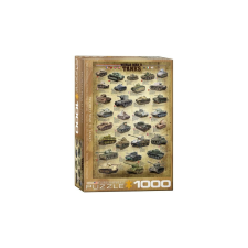 EuroGraphics 1000 db-os puzzle - World War II Tanks (6000-0388) puzzle, kirakós