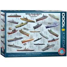 Eurographics 1000 db-os puzzle - WWII Warships (6000-0133) puzzle, kirakós