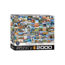 EuroGraphics 2000 db-os puzzle - Globetrotter World (8220-5480) puzzle, kirakós