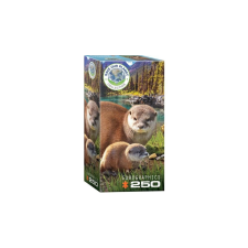  EuroGraphics 250 db-os puzzle - Otters (8251-5558) puzzle, kirakós