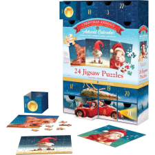  Eurographics adventi kalendárium karácsonyi állatkákkal puzzle puzzle, kirakós