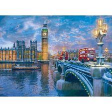 Eurographics karácsony este Londonban puzzle 1000 darabos puzzle, kirakós