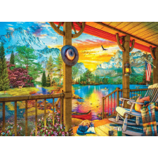 Eurographics puzzle reggeli horgászat XL puzzle, kirakós