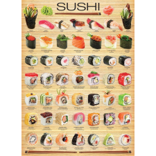  Eurographics sushi puzzle 1000 darab puzzle, kirakós