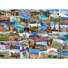Eurographics világjáró puzzle - Franciaország 1000 darabos puzzle, kirakós