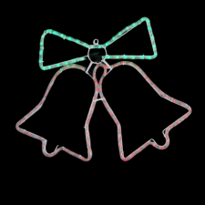 eurolamp FÉNYCSŐ CSENGŐ DUPLA 47X64CM 72LED KÜL- ÉS BELTÉRI PIROS ÉS ZÖLD MULTIFUNKCIÓS csengő