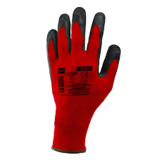  EUROLITE 1LACE PIROS KESZTYŰ TENYERÉN FEKETE LATEX_10