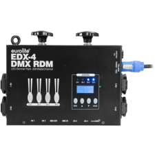 Eurolite EDX-4 DMX RDM LED Dimmer Pack világítás