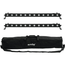 Eurolite Set 2x LED BAR-12 QCL RGBA + Soft Bag világítás