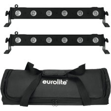 Eurolite Set 2x LED BAR-6 QCL RGBW + Soft Bag világítás