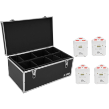 Eurolite Set 4x AKKU TL-3 TCL white + Case TDV-1 világítás