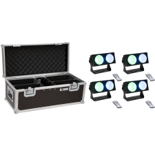 Eurolite Set 4x LED CBB-2 COB RGB Bar + Case világítás