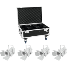 Eurolite Set 4x LED THA-40PC wh + Case világítás