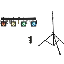Eurolite Set LED KLS-902 + M-4 Speaker-System Stand világítás