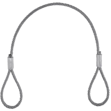 Eurolite Steel Rope (SC) 400mmx4mm silver without quick link világítás