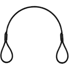 Eurolite Steel Rope (SC) 400x4mm black without quick link világítás