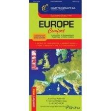  Európa Comfort térkép 1:4 000 000 utazás