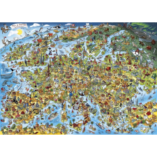 Európa felfedezése puzzle - 1000 darab puzzle, kirakós